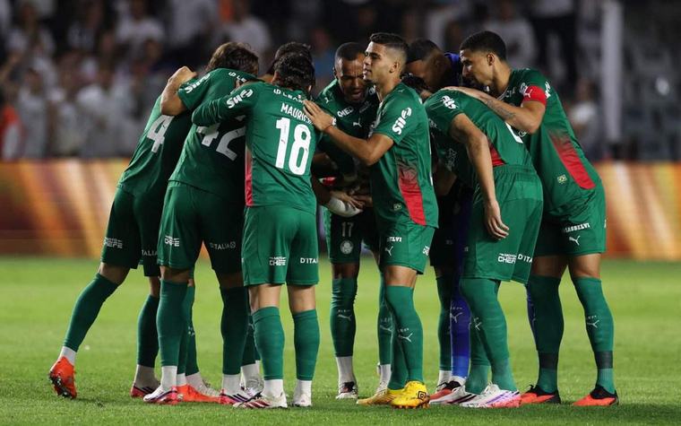 Palmeiras empató con Santos y es semifinalista de Copa Brasil
