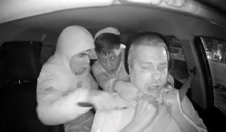 Video: violento asalto a chofer español de Bolt en Asunción