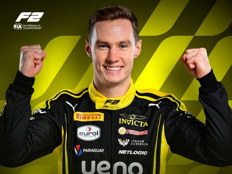 ¡Joshua Dürksen ganó la carrera Sprint de Fórmula 2 en Monza!