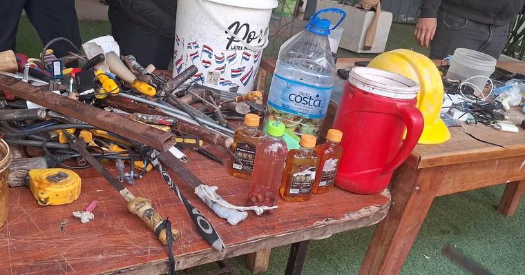 Requisa en exTacumbú saca de circulación armas caseras, drogas y “chicha”