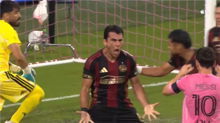La acción de Junior Alonso que molestó a Lionel Messi