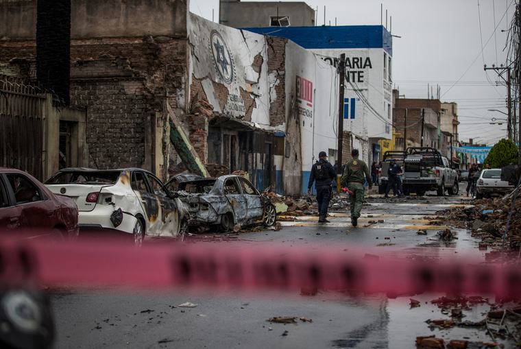 México: coche bomba contra una comisaría se atribuye al Cártel Jalisco Nueva Generación