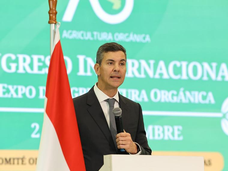 Presidente abrió asamblea de agricultura orgánica
