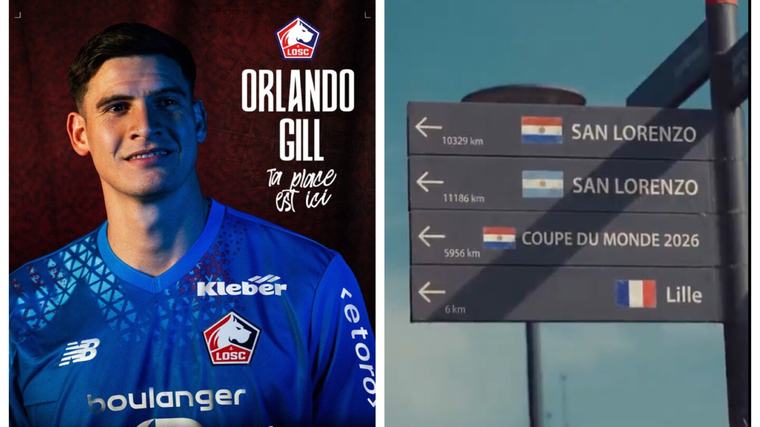 "¡Allez Lille!”, he’i Orlando Gill tras ser presentado por el equipo francés