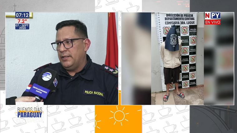 Joven de 19 años fue detenido por presunta violencia contra su propia madre