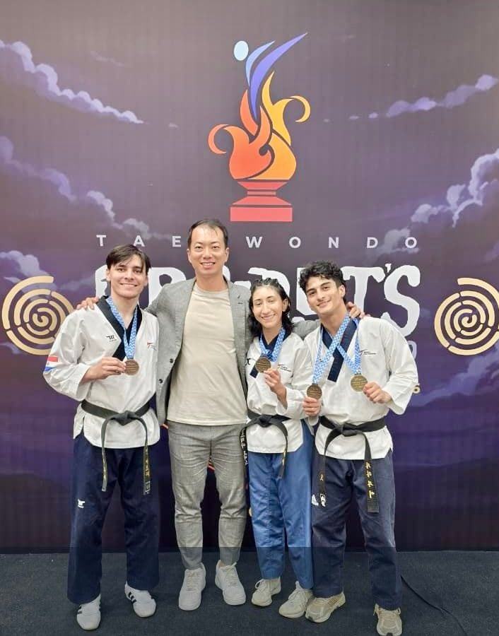 Paraguay conquista dos oros y un bronce en el Pan Am Series de Taekwondo