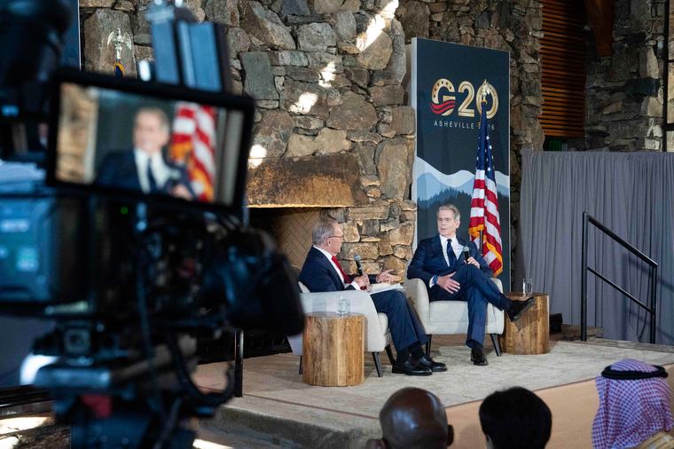 Malestar en la UE por la invitación de EE. UU. a ministro ruso al G20