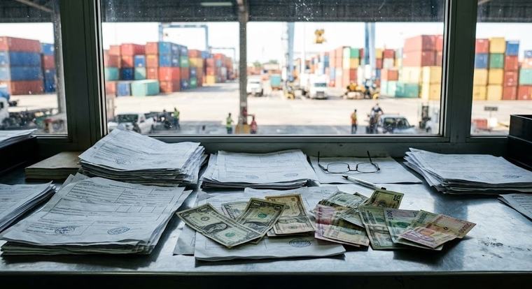 Recaudación aduanera cayó 9,8% en lo que va del año y frena el crecimiento de ingresos de la DNIT