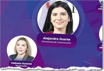 Millonarios pagos de Azafrán eran para viceministra Duarte