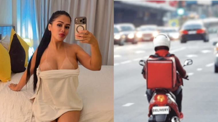 “Yo en toalla le recibo a los deliverys y nadie se queja”