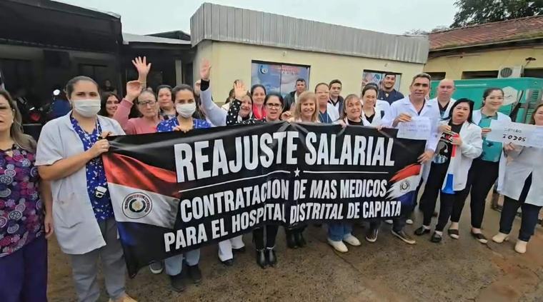 Crisis sanitaria en Paraguay: médicos analizarán mañana si vuelven a ir a huelga