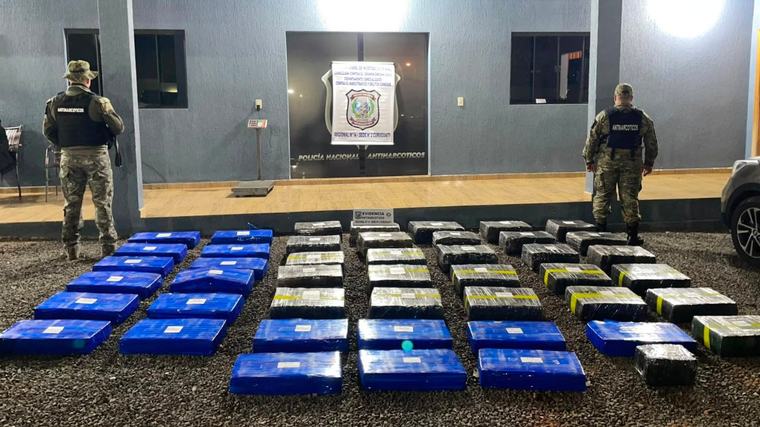 Narcotráfico: incautan marihuana producida en la reserva Mbacarayú