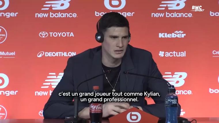 Gill se lleva bien con Mbappé