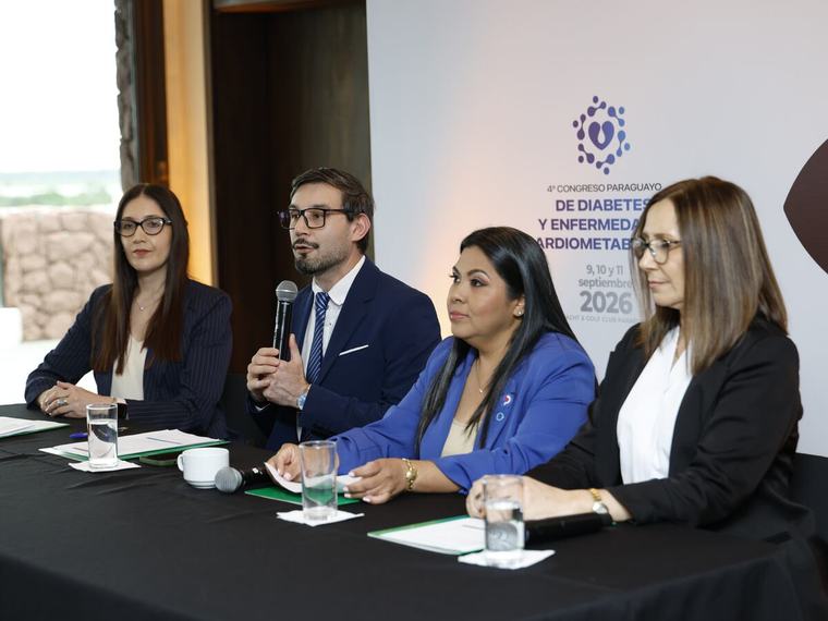 La Sociedad Paraguaya de Diabetología lanzó el IV Congreso de Diabetes en Asunción