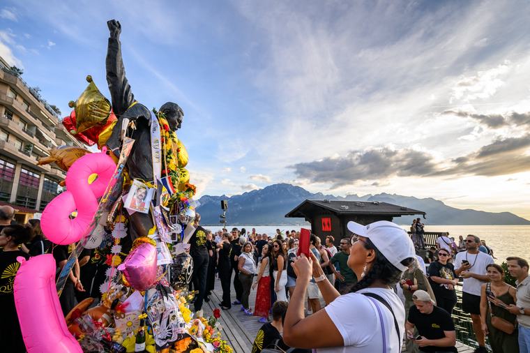 Freddie Mercury cumpliría 80 años: fans celebraron en Suiza