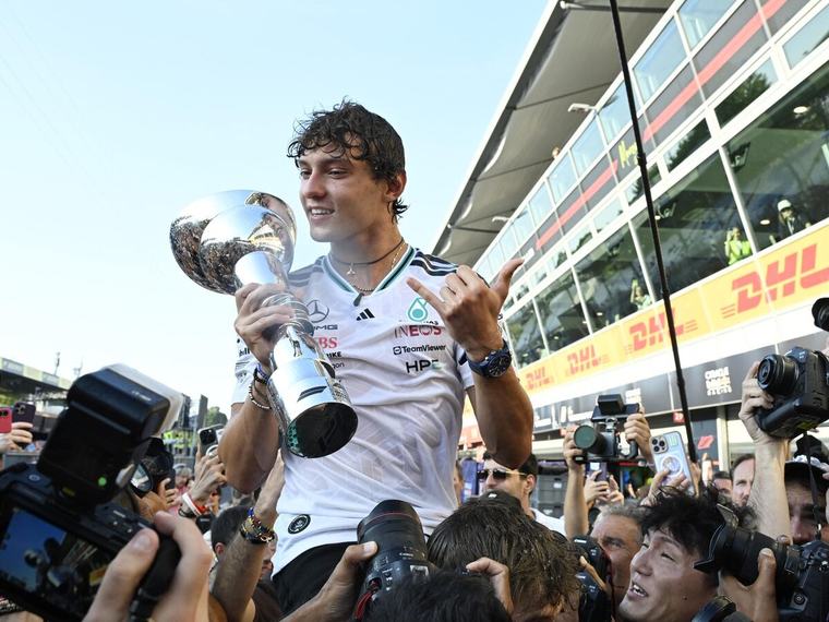 Antonelli conquista Monza