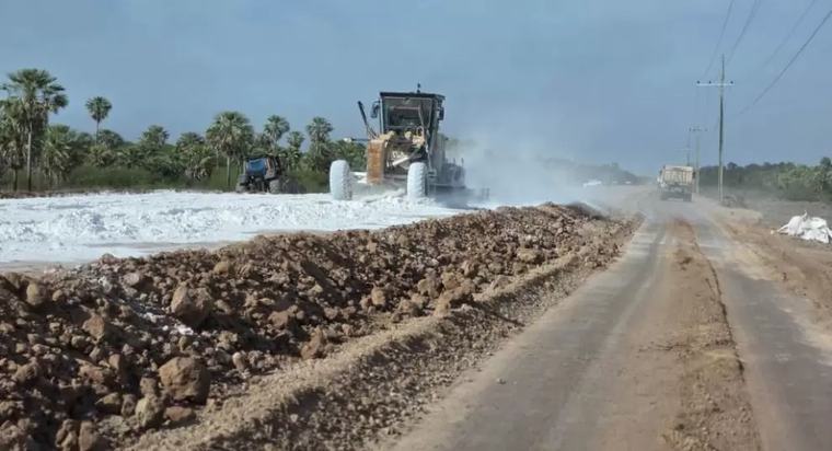 Pavimentación de la ruta PY12 entre Chaco'i de Nueva Asunción y General Bruguez suma 166 kilómetros