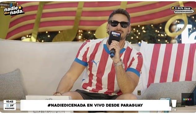 “Nadie dice nada”, el popular streaming argentino, regresa a Paraguay en el mes de octubre