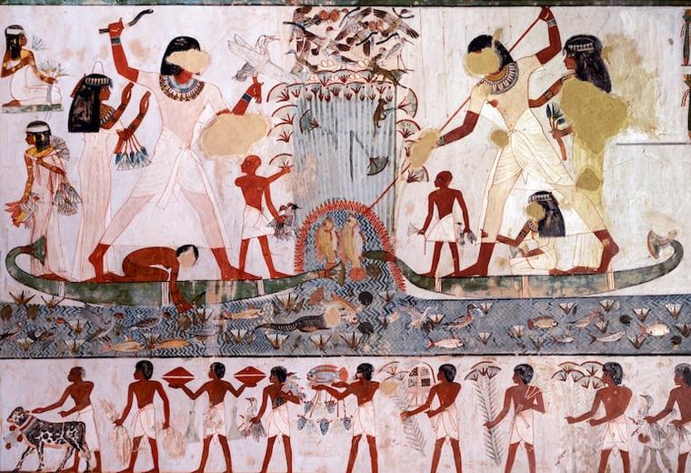 Un estudio revela qué animales y plantas se usaban para pintar en el antiguo Egipto