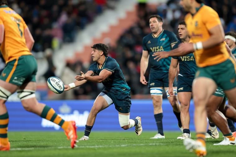 Los Pumas logran un esforzado empate ante Australia en Mendoza